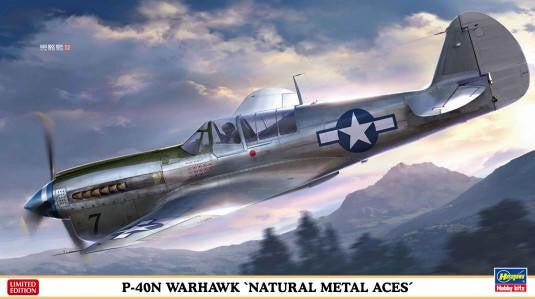 Hasegawa 1/48 P-40N Warhawk "Metal Aces" 07516